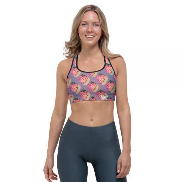 Strawberry Logo | Sports bra - Image 3