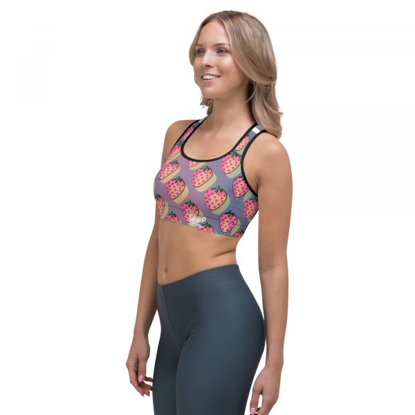 Strawberry Logo | Sports bra - Image 4