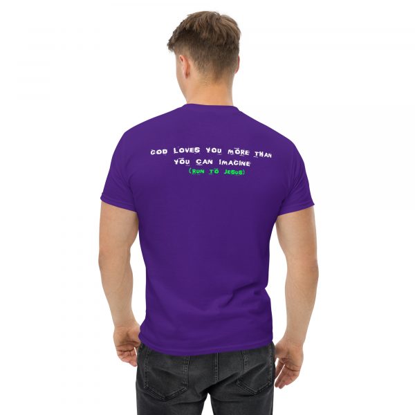 Run to Jesus - Men's classic tee - Image 14
