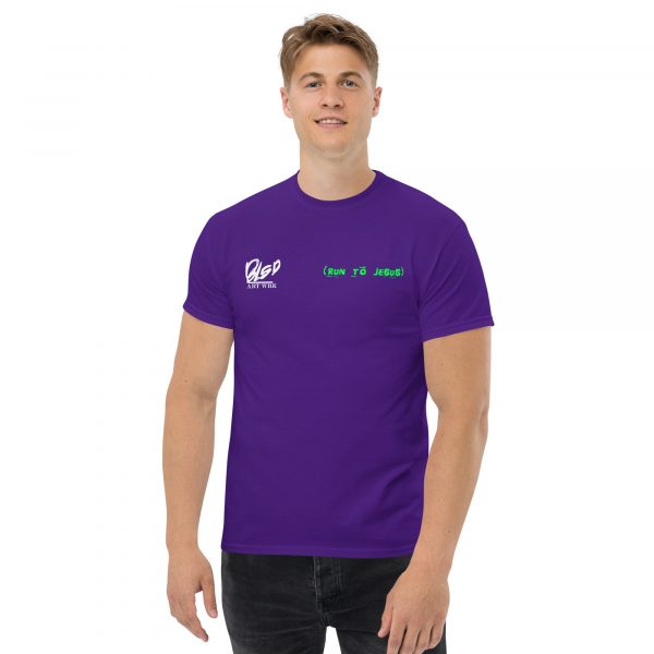 Run to Jesus - Men's classic tee - Image 13
