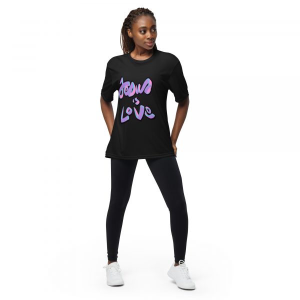 Jesus is Love Crew Neck Shirt - Image 2