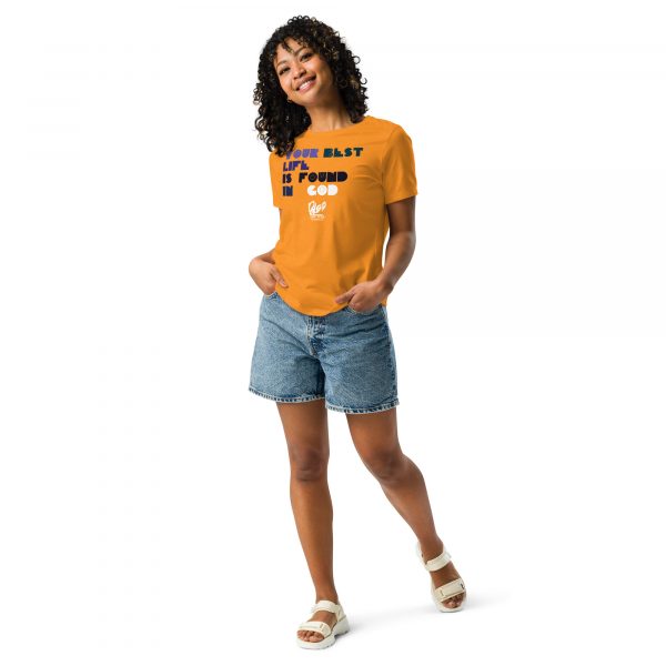 Your Best Life is Found in God | Relaxed T-Shirt - Image 5