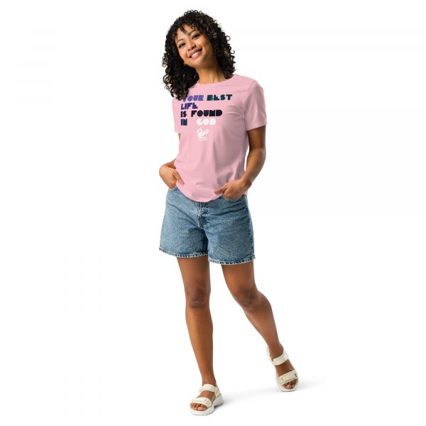 Your Best Life is Found in God | Relaxed T-Shirt - Image 7