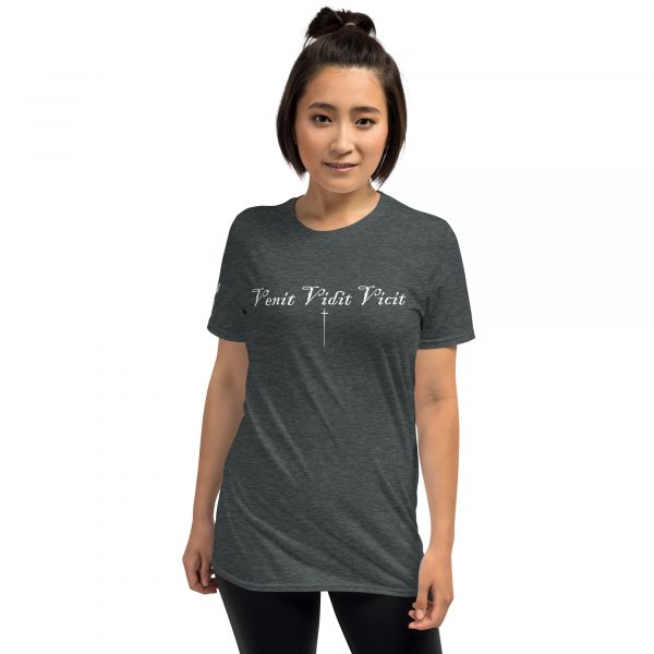 Unisex He came He saw He conquered | T-Shirt - Image 9