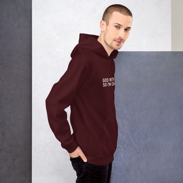 God With Me so I'm Chillin | Unisex Hoodie - Image 11