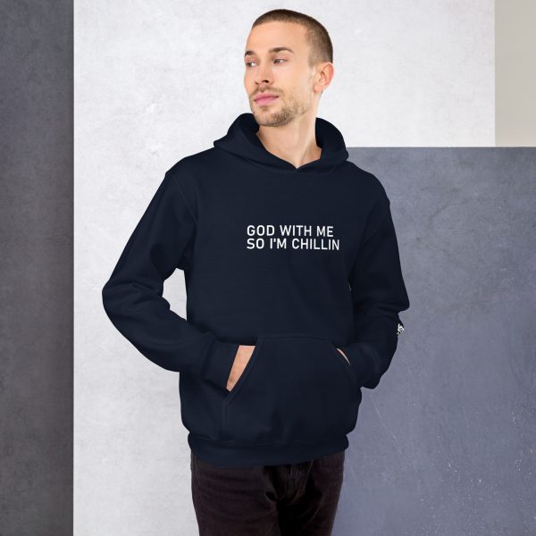 God With Me so I'm Chillin | Unisex Hoodie - Image 5