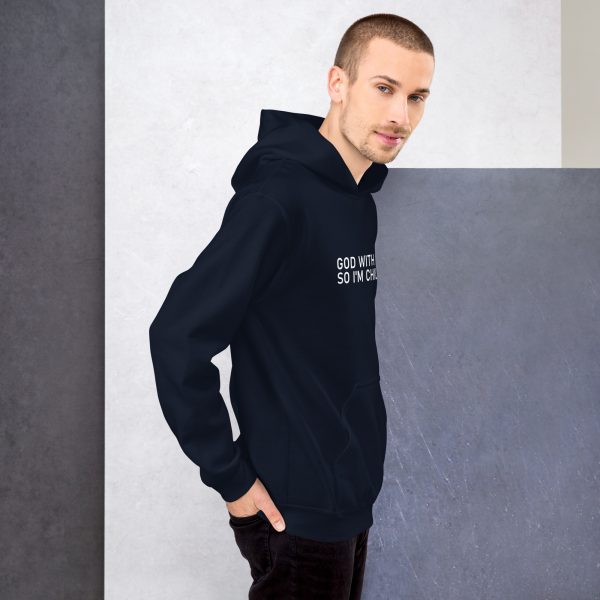 God With Me so I'm Chillin | Unisex Hoodie - Image 7