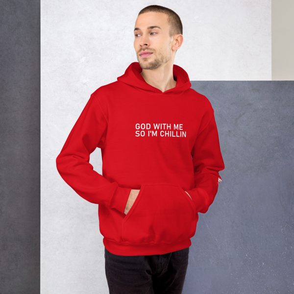 God With Me so I'm Chillin | Unisex Hoodie - Image 13