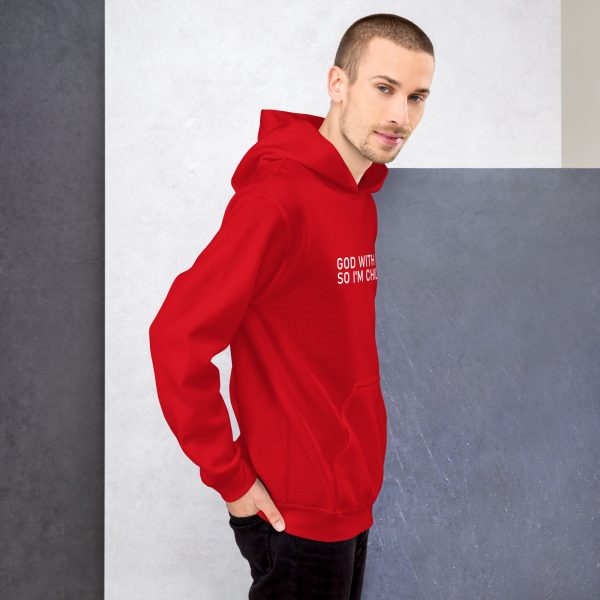 God With Me so I'm Chillin | Unisex Hoodie - Image 15
