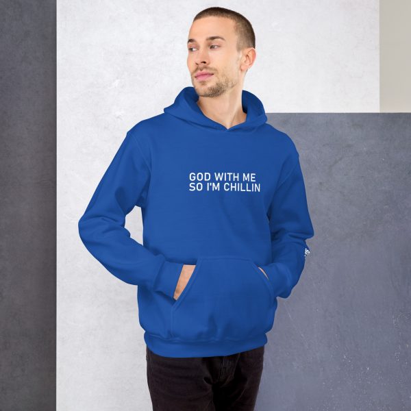 God With Me so I'm Chillin | Unisex Hoodie - Image 17