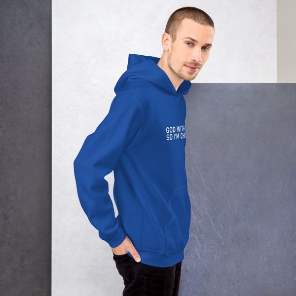 God With Me so I'm Chillin | Unisex Hoodie - Image 19